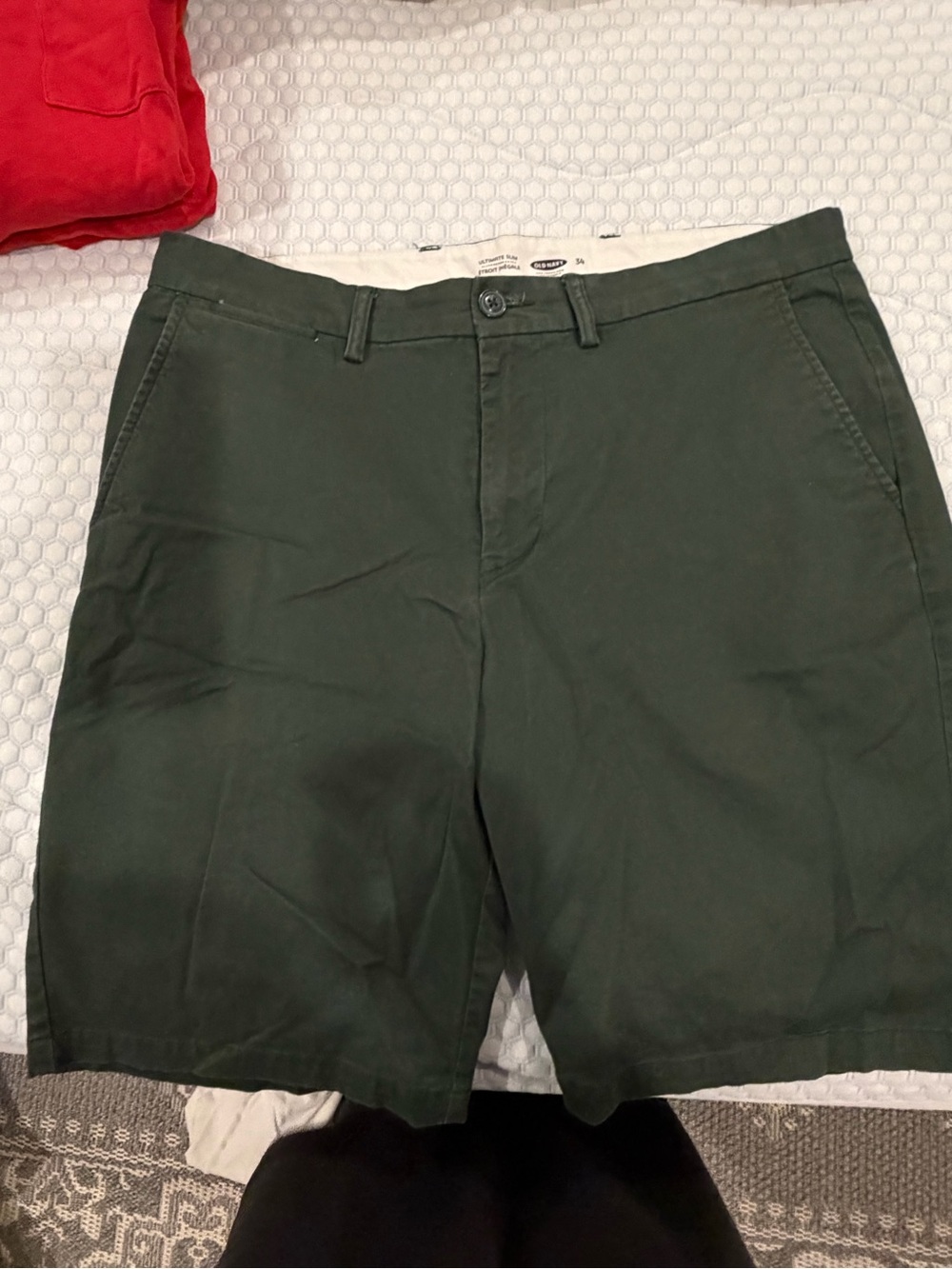 Old Navy Men’s Dark Green Casual Shorts